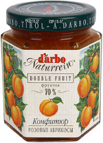 Конфитюр DARBO Naturrein Розовые абрикосы, 200г