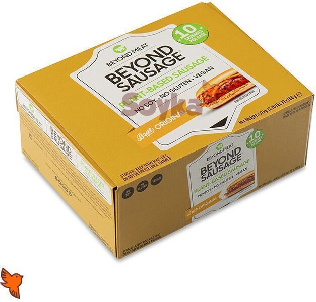 Сосиски из растительного мяса Beyond Meat зам. (10 шт - 1 уп.)