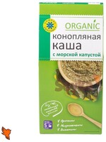 Каша конопляная Компас здоровья Organic с морской капустой, 250 г
