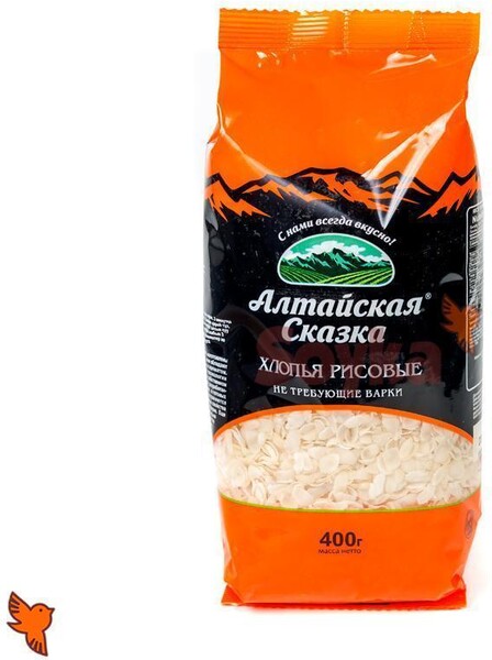 Хлопья рисовые, 400 гр, Алтайская сказка