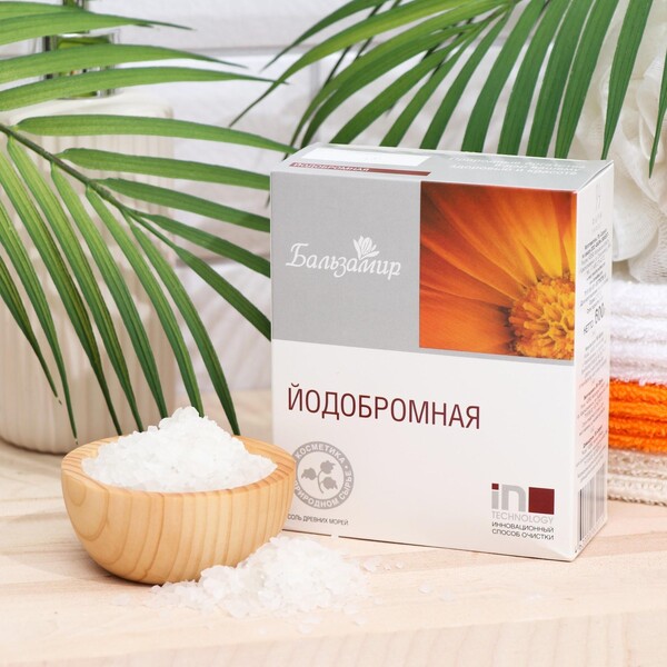 Соль для ванн Бальзамир йодобромная, 600 г