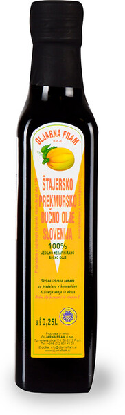 Масло тыквенное, FRAM, 250 мл, Словения