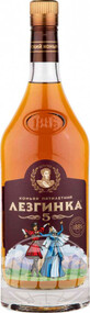 Коньяк Лезгинка Пятилетний, 0.5 л