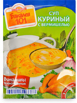 Суп куриный с вермишелью, «Русский продукт», 60 г, Россия