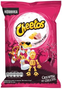 Cheetos Снэки кукурузные Ветчина и сыр