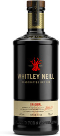 Джин Whitley Neill Original Handcrafted Dry Gin 0.2л