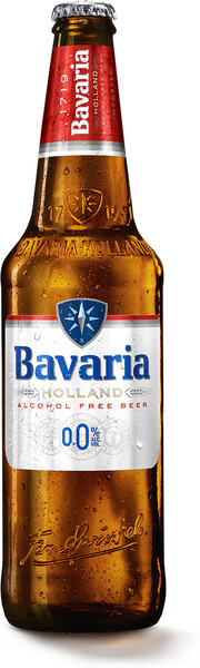 Напиток пивной безалкогольный Bavaria Malt стекло, 0,45л
