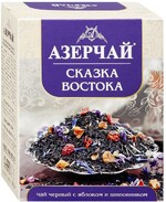 Чай Azercay tea Сказка Востока 90 гр.,черный с яблоком и шиповником (30) картон