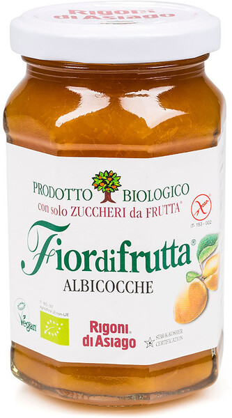 Конфитюр из абрикосов, Fiordifrutta, 250 г, Италия