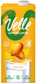 Напиток Velle растительный миндальный 1.5% 1 л