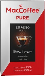 Кофе MacCoffee PURE Espresso Forte молотый 250 г