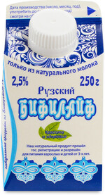 Биопродукт кисломолочный Рузский 