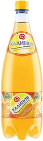 Лимонад Калинов Вкус апельсина сильногазированный