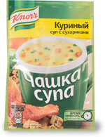 Суп Knorr Чашка супа куриный с сухариками 16г