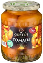 Томаты Gustus марин деликатес ГОСТ , 680 гр, стекло