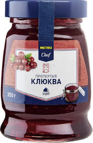 METRO Chef Клюква протертая с сахаром, 350г