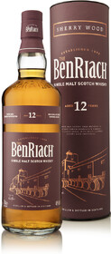 Виски BENRIACH Twelve Шотландский односолодовый 12 лет 46%, п/у, 0.7л Великобритания, 0.7 L