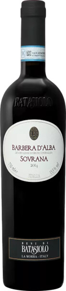 Вино Sovrana Barbera d’Alba DOC Batasiolo 2018 0.75л