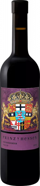 Вино Принц Фон Хессен Шпетбургундер Трокен 2016 красное сухое (Prinz Von Hessen Spatburgunder Trocken), 9-15 %, 0.75л