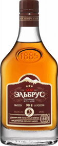 Коньяк Elbrus 3 y.o. 0.25л