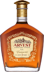 Коньяк Arvest Armenian Brandy VS Aregak 0.5л