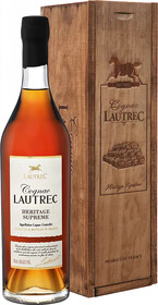 Коньяк Cognac Lautrec Heritage Supreme (gift box) - 0.7л