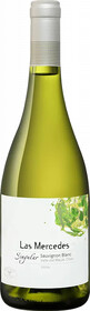 Вино Las Mercedes Singular Sauvignon Blanc Maule DO J. Bouchon 2016 0.75л