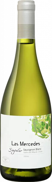 Вино Las Mercedes Singular Sauvignon Blanc Maule DO J. Bouchon 2016 0.75л