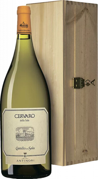 Вино Cervaro Castello della Sala Umbria IGT Antinori (gift box) 2018 1.5л