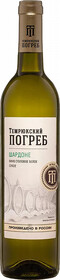 Вино Temryukskiy Pogreb Chardonnay - 0.7л