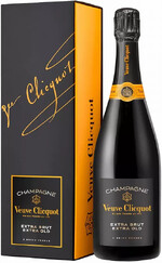 Игристое вино Ponsardin Extra Brut Extra Old Veuve Clicquot (gift box) 0.75л