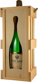 Игристое вино Imperial Cuvée l'Art Nouveau Kuban’ Brut Abrau-Durso (gift box) 6л