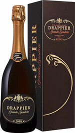 Шампанское Гранд Сандре Драпье  брют белое (Grande Sandree Drappier Champagne Brut), 12 % в подарочной упаковке, 0.75л
