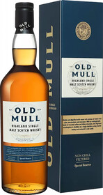 Виски Old Mull Highland Single Malt Scotch Whisky (gift box) 0.7л