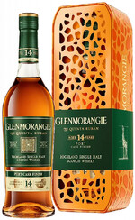 Виски Glenmorangie The Quinta Ruban Single Malt Scotch Whisky 14 y.o. (gift box Giraffe) 0.7л