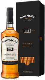Виски Bowmore 25 y.o. Islay single malt scotch whisky (gift box) 0.7л