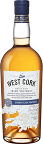 Виски West Cork Small Batch Port Cask Finished Single Malt Irish Whiskey 0.7л