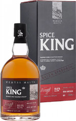 Виски Wemyss Malts Spice King Batch Strength Blended Malt Scotch Whisky (gift box) 0.7л