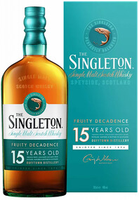 Виски Dufftown Singleton 15 y.o. single malt scotch whisky (gift box) 0.7л
