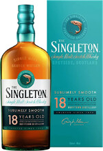 Виски Dufftown Singleton 18 y.o. single malt scotch whisky (gift box) 0.7л