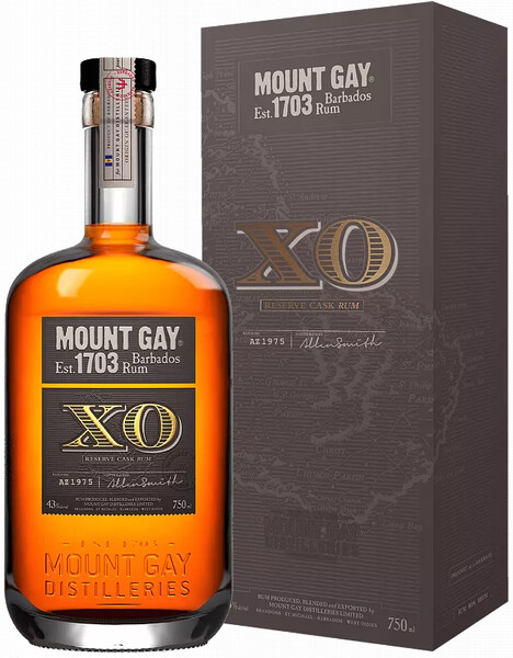 Ром Rum Mount Guy XO The Peat Smoke Expression (gift box) 0.7л