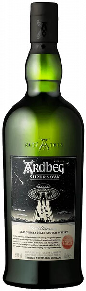 Виски Ardbeg Supernova Islay Single Malt Scotch Whisky 0.7л