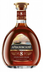 Коньяк Aivazovsky Armenian Brandy 8 Y.O. (gift box) 0.5л