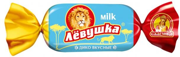Конфеты Славянка Лёвушка Milk, 1 кг