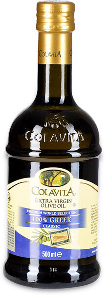 Масло оливковое 100% нерафинированное высшего качества, Colavita Greek, 500 мл, Италия
