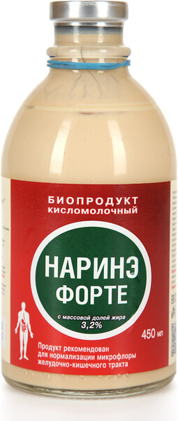 Кисломолочный продукт Лактомир Наринэ-Фортэ 450г Россия, БЗМЖ