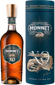 Коньяк Monnet XO 40% 0,75л в тубе