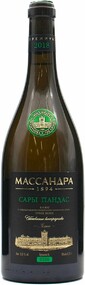 Вино ЗГУ Крым Сары Пандас.Массандра белое сухое 13% 0,75л.