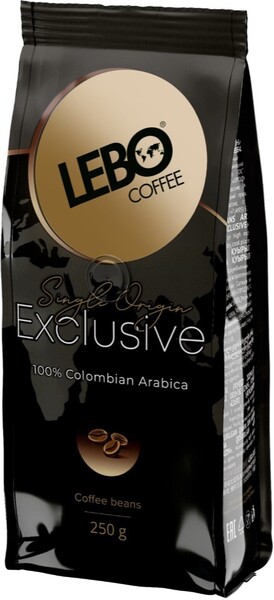 Кофе Lebo Exclusive 250 гр. зерно (8) NEW
