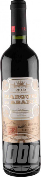 Вино Marques de Abadia Rioja Reserva красное сухое 13,5 % алк., Испания, 0,75 л